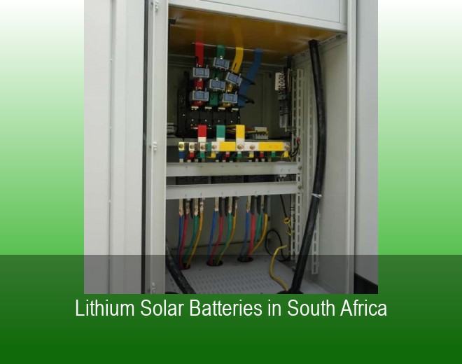 Lithium Solar Batteries in South Africa
